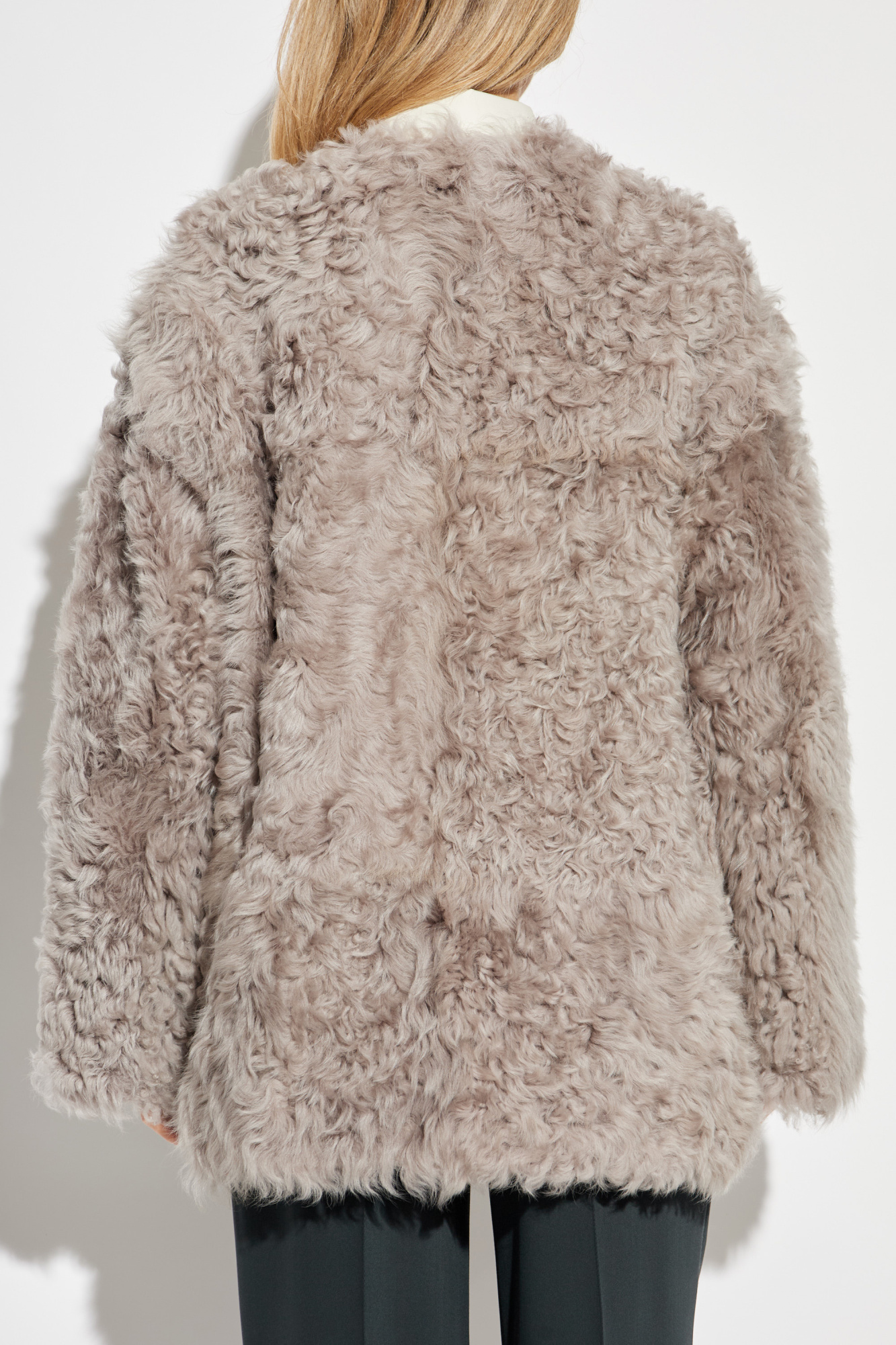 Ami Alexandre Mattiussi Shearling coat | Women's | Vitkac